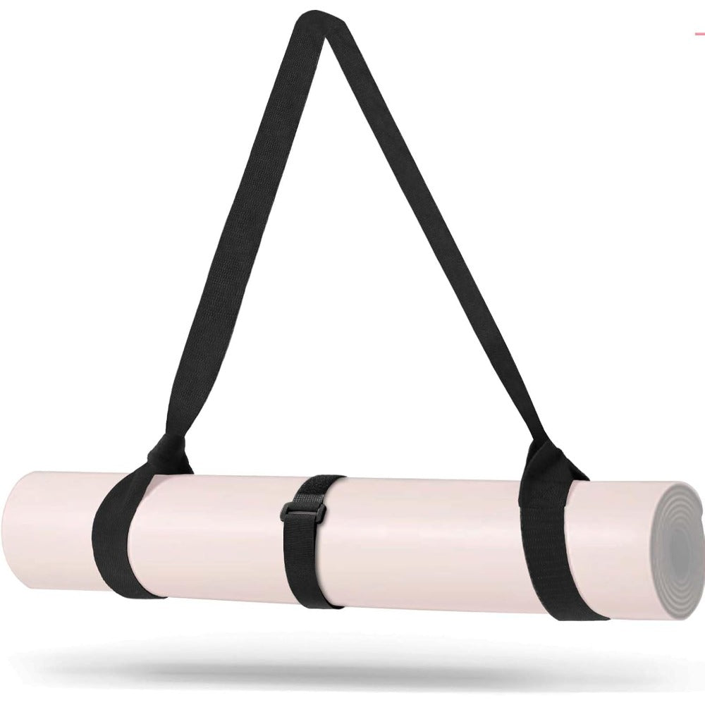 Yoga Mat Carrier Strap - Adjustable Thick and Wide Strap for Carrying Mat or Stretching