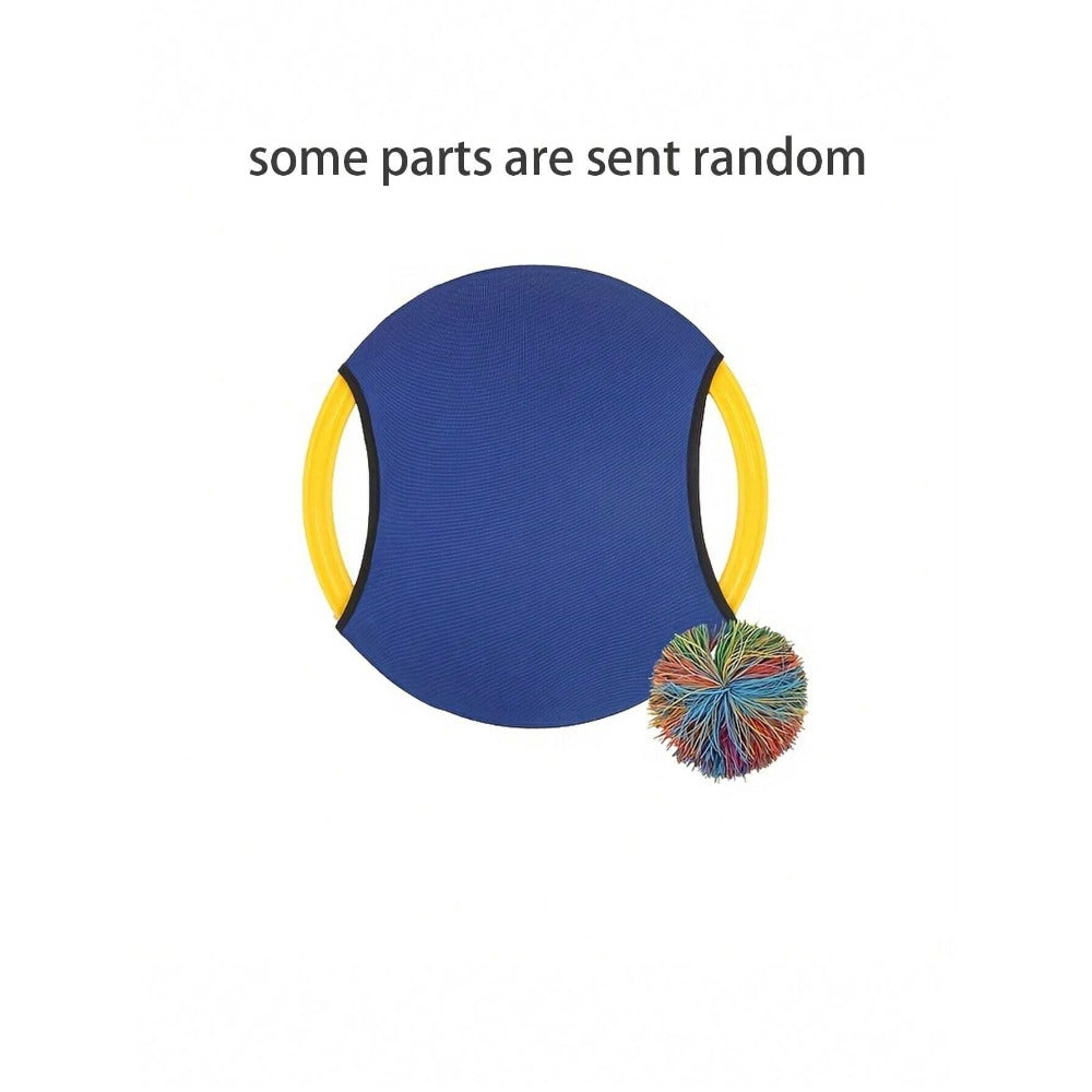1pc Elastic Loop Kindergarten Throwing And Catching Ball Parent-Child Sport Game Sensory Training Equipment With Tray,Gym Kids,Sports Games,Group Games