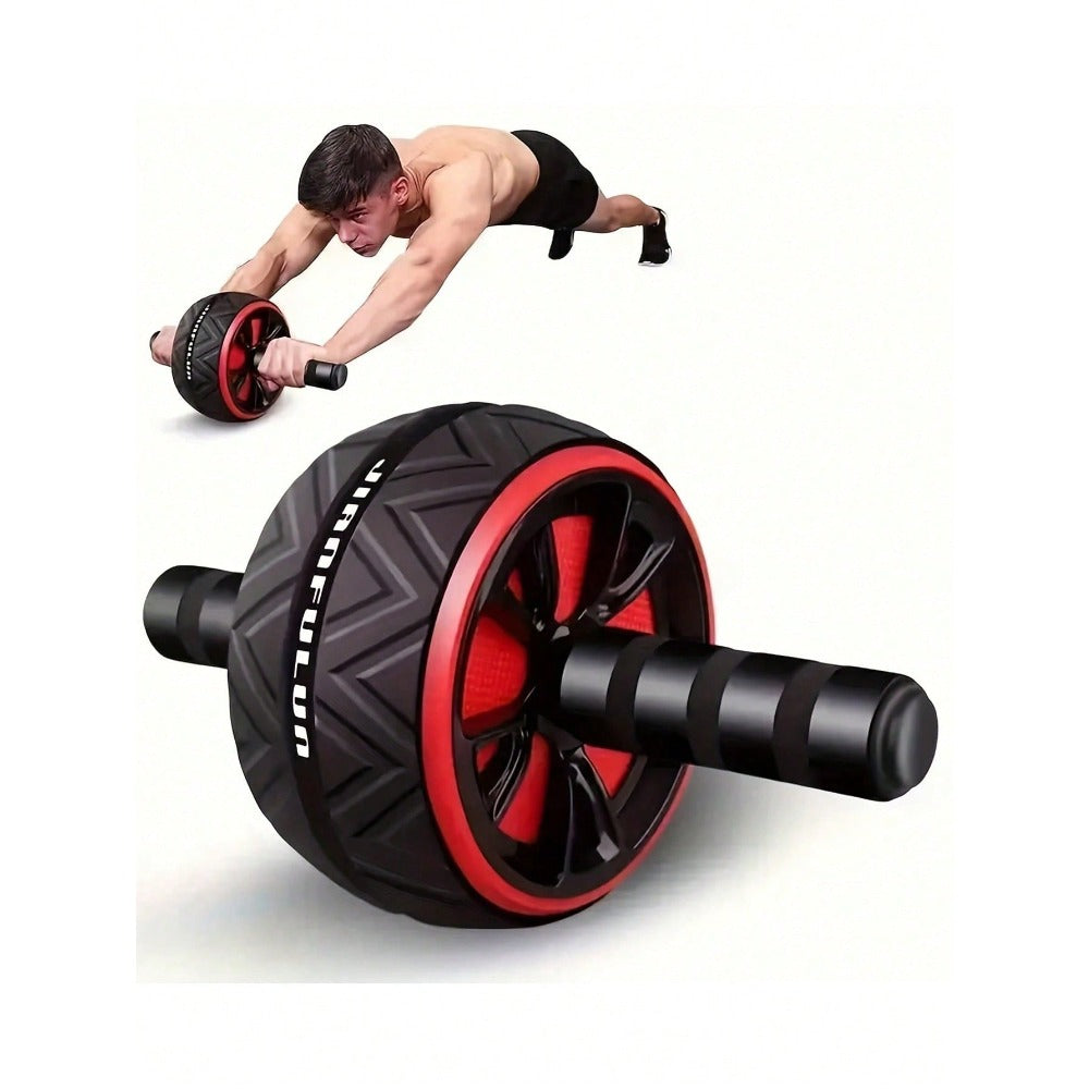 1pc Abdominal Roller & Knee Pad Set. Essential Home Fitness Equipment For Core, Chest & Arm Strength Training. Compact Ab Wheel Trainer For Home Or Gym Exercise. Perfect Birthday Or Christmas Gift,Workout Equipment,Gym Equipment Home