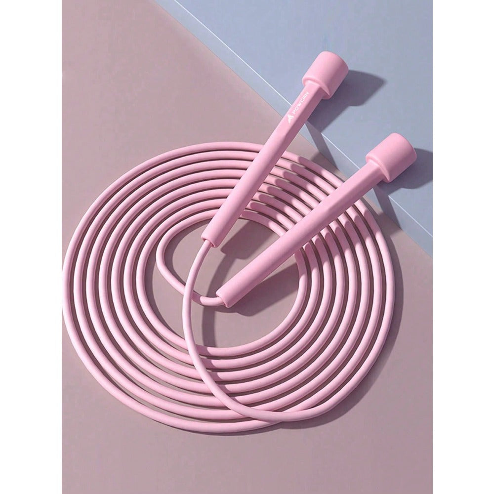 Adjustable Jump Rope, Unisex, Suitable For Aerobic Fitness, Gym Workout, Made Of PVC With Plastic Handles, Lightweight And Fast For Outdoor Fitness, Sports Training And Competition