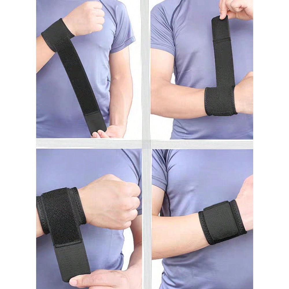 1pc Sport Wrist Support Brace Thin Wristband For Men & Women Badminton Tennis Gym Gym Accessories