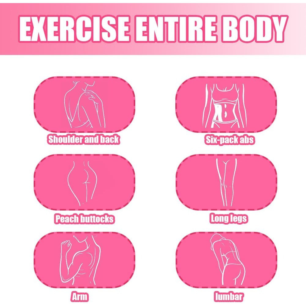 Fitness Resistance Bands with Handles, Yoga Resistance Band Stretch Fitness Band, Chest Expander, for Arm and Shoulder Stretch, Rope 8 Word Elastic for Women and Men（3 Pack）