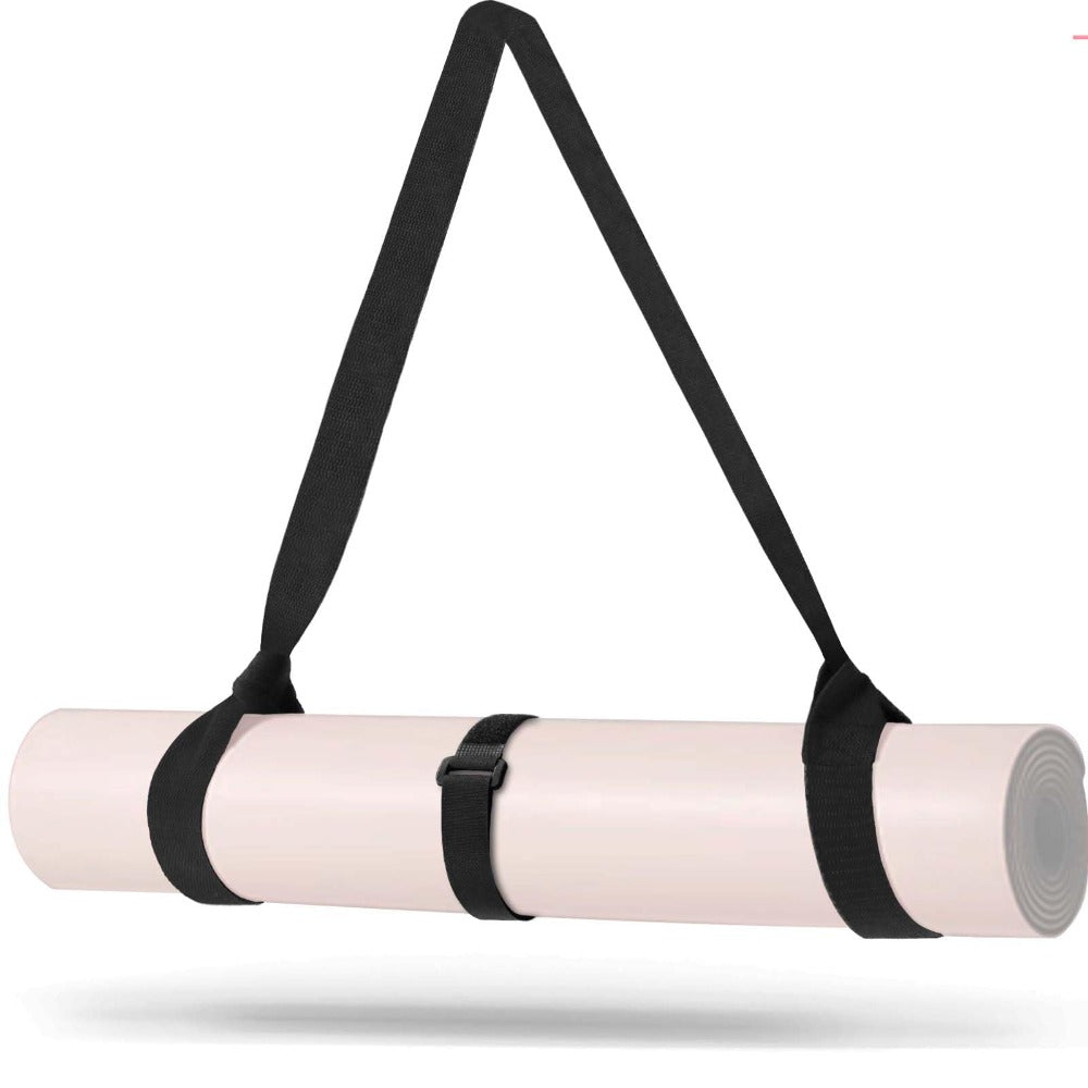 Yoga Mat Carrier Strap - Adjustable Thick and Wide Strap for Carrying Mat or Stretching